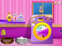 lavanderia de lavagem princesa Screen Shot 2