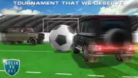 Soccer in Car Gelik vs UAZ Screen Shot 0