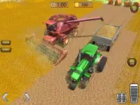 Real Tractor Farming Harvester Game 2017 Screen Shot 11