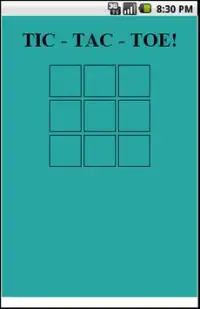 Simple Tic Tac Toe Screen Shot 0
