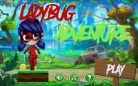 ladybug running adventure Screen Shot 0