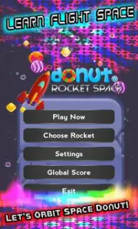 Space Donut Rocket Screen Shot 0