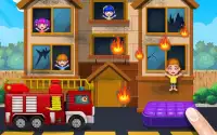 Baby Kitty Fireman: Hero Game Screen Shot 6