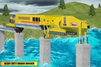 Bridge Construction River Road: 2019 Builder Games Screen Shot 0