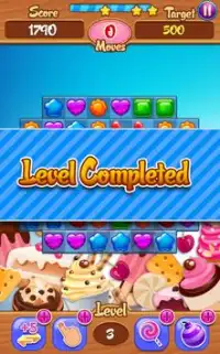 Candy Garden Crush - New Jelly Screen Shot 4