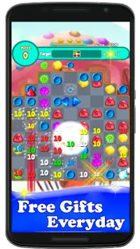 Candy Smash-Free Match 3 Puzzle Game Screen Shot 3