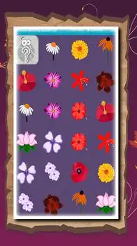 फूल मिलान खेल मुक्त Screen Shot 2