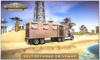 オフロード軍のキャンピングカーバン - 軍輸送トラック Screen Shot 3