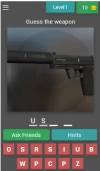 CS:GO Weapons Quiz Screen Shot 0