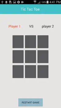 Tic Tac Toe Game Screen Shot 0