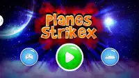 Planes Strikex - Shooting Game Screen Shot 1