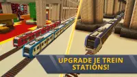 Railway Station Craft: Trein simulator 2019 Screen Shot 1