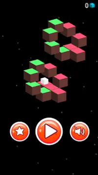 Jumping Game | Cube Jump Mega Ramp | Space Game Screen Shot 1