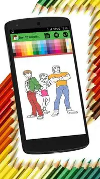 Coloring Book for Ban 10 Aliens & Monsters Screen Shot 5