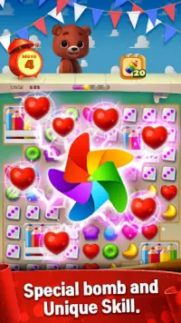 Toy Bear Sweet POP : Match 3 Puzzle Screen Shot 2