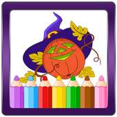 Halloween coloring Book : witches &  Pumpkins