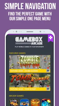 GAMEBOX Arcade - 50+ Games in 1 Screen Shot 0