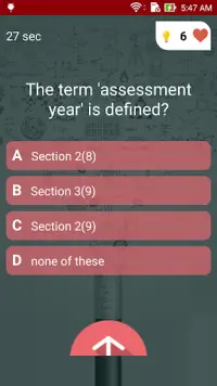 Cost and Management Accountants test Quiz Screen Shot 3