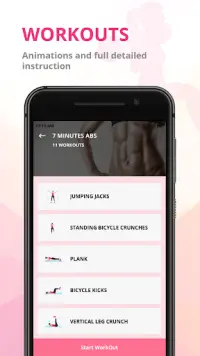 Women Fitness - Female Workout Challenge Screen Shot 1