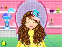 Hairdresser salon girls games Screen Shot 2