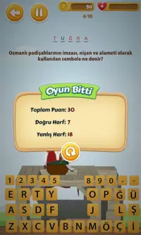 Osmanlı Eğitici Tarih Oyunu Screen Shot 3