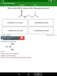 Organic Chemistry Flashcards Screen Shot 13