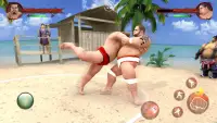 Sumo Wrestling 2019: Live Sumotori Fighting Game Screen Shot 0