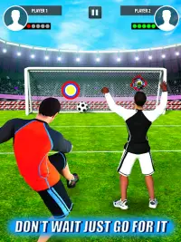 サッカーストライクサッカーヒーロー - 無料サッカーゲーム Screen Shot 4