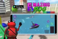 Amazing Gangster Frog Mobile - Simulator City Screen Shot 1