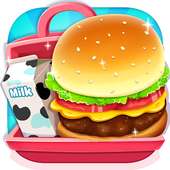 Burger Maker: School Lunch Box