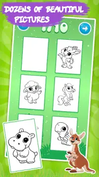 Animal Coloring Games for Kids Screen Shot 6