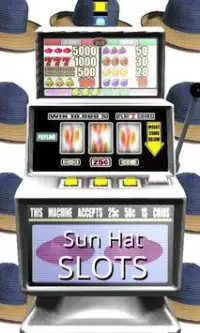 3D Sun Hat Slots - Free Screen Shot 0