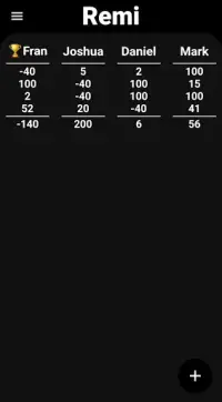 Rummy Calculator Screen Shot 1