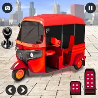 Auto rickshaw driving game 3D Screen Shot 0