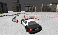 警察は車駐車場3D Screen Shot 2