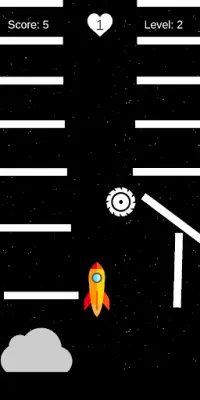 Rise Up Rocket - Best free arcade game Screen Shot 3