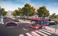 Moderner Bussimulator 3D fahren - Stadttourist Screen Shot 1
