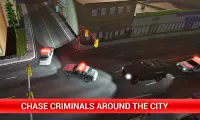Highway Police Gangster Chase : New Cop Car Games Screen Shot 1