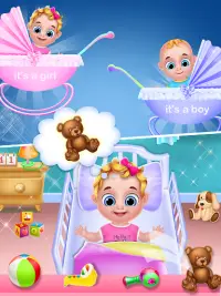 Mom & newborn babyshower - Babysitter Game Screen Shot 2