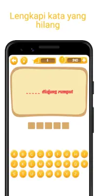 Permainan Peribahasa - Tebak kata Screen Shot 1