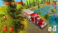 Heavy Cargo Truck Simulator:Hill Climb 2020 Screen Shot 14