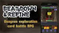 Dungeon Quest Card Battle RPG -Beat Down & Refine- Screen Shot 0