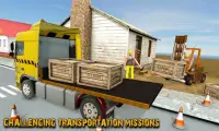 Wrecking crane simulator 2019: huis bewegend spel Screen Shot 4