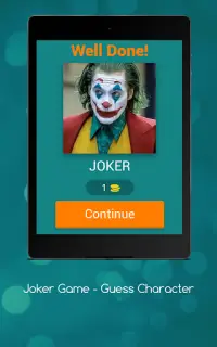 Joker Game - Guess Character Screen Shot 8
