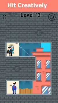 Bullet Man - Spy Puzzle Game Screen Shot 0