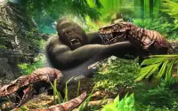 Wild Kong War in Jungle: Angry Apes Skull Island Screen Shot 13