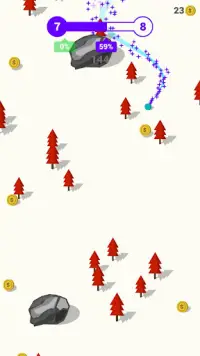 Chilly Slopes! Classic Arcade Screen Shot 1