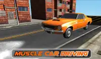 Old Muscle Car City Conducir Screen Shot 14