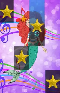 Piano Mermaid Tiles : Ocean Aqua Sea Beauty Screen Shot 1