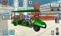 Shopping Mall Taxi Car Games Screen Shot 0